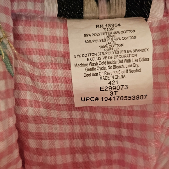 Easter Bunny Outfit 3T - Picture 10 of 12